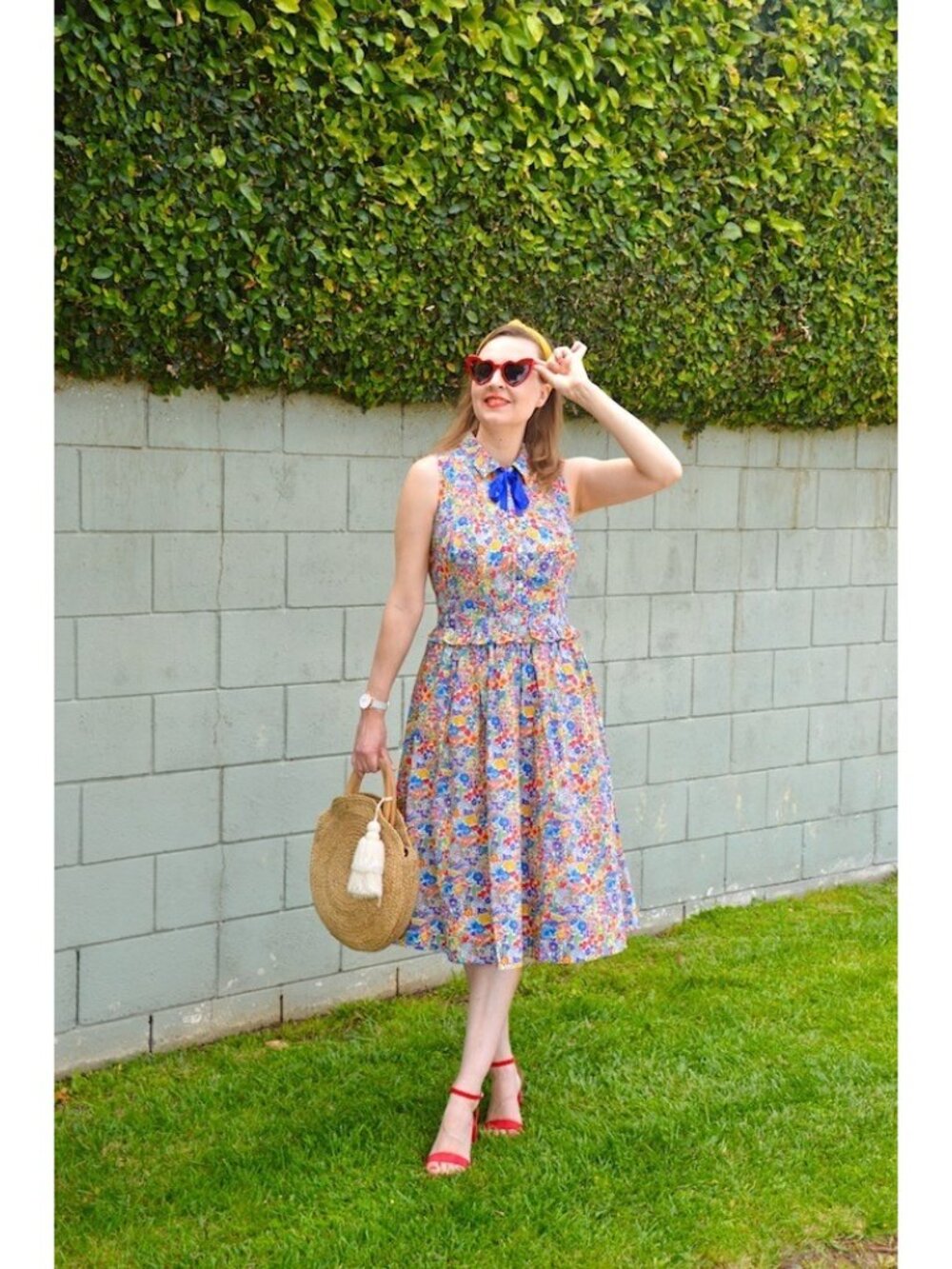 NWT J.Crew Removable Necktie Shirt-dress in Liberty Margaret Annie Print Dress 6 - Picture 5 of 10